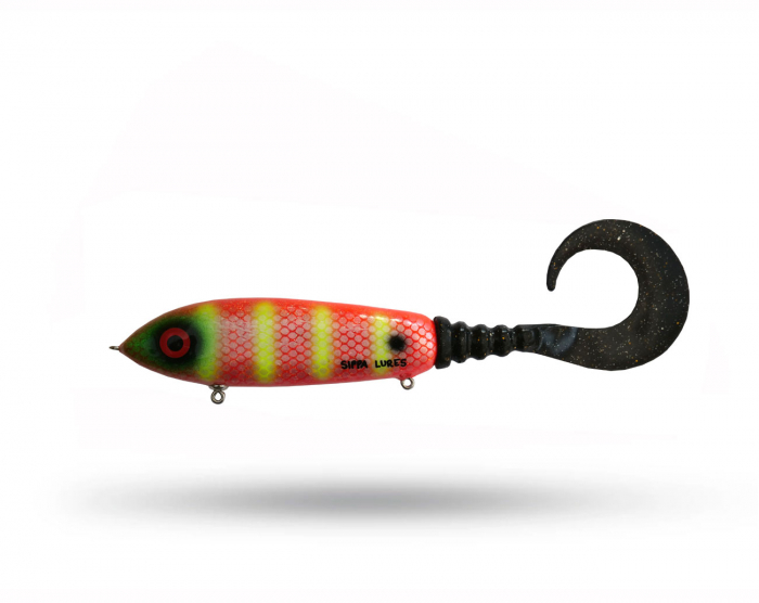 Sippa Lures Jerk Tail - FruitCake i gruppen Fiskedrag / Jerkbaits hos Örebro Fiske & Outdoor AB (Sippa JT - Fruitcake)